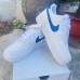 AIR FORCE 1‘07 AF1 Running Shoes-White/Blue-5569430
