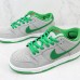 SB Dunk Low Running Shoes-Gray/Green-5245641