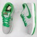 SB Dunk Low Running Shoes-Gray/Green-5245641