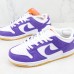 SB Dunk Low Running Shoes-Purple/White-5079989