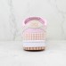SB Dunk Low Pink Gingham Running Shoes-Pink/White-1500385
