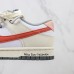 SB Dunk Low Running Shoes-White/Orange-1844230