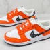 SB Dunk Low Running Shoes-White/Orange-5040692