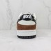 SB Dunk Low Running Shoes-White/Black-6500171
