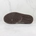 Travis Scott x Air Jordan 1 AJ1 Low Running Shoes-Khaki/White-5553943