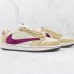 Travis Scott x Air Jordan 1 AJ1 Low Running Shoes-Khaki/White-5553943