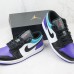 Air Jordan 1 AJ1 Low Running Shoes-Purple/White-8709640