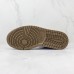 Air Jordan 1 Low Women Running Shoes-Brown/White-9837124