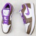 Air Jordan 1 Low Women Running Shoes-Brown/White-9837124