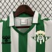 Retro 88/89 Real Betis Home White Green Jersey Kit short sleeve-7679903