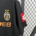 Retro 01/02 Juventus Away Black Jersey Kit short sleeve-4235693