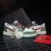 SB Dunk Low Running Shoes-White/Green-5803732