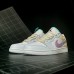 SB Dunk Low Running Shoes-White/Blue-6470072