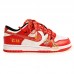 SB Dunk Low Running Shoes-Red/White-859879
