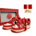 SB Dunk Low Running Shoes-Red/White-7247182