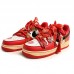 SB Dunk Low Running Shoes-Red/White-7247182
