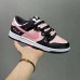 SB Dunk Low Women Running Shoes-Pink/Black-7841638