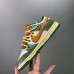 SB Dunk Low Running Shoes-White/Green-1275198