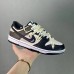 SB Dunk Low Running Shoes-White/Black-3040398