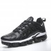 AIR MAX Vapormax TN Running Shoes-Black/White-9990616