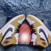 Air​ Jordan 1 ​High AJ1 Running Shoes-White/Yellow-5125554
