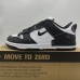 SB Dunk Low Running Shoes-Black/White-7131667