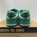 SB Dunk Low Running Shoes-Green/White-9497089