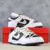 SB Dunk Low Running Shoes-White/Black-4228466