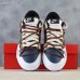 SB Dunk Low Running Shoes-White/Navy Blue-5093746