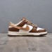 SB Dunk Low Running Shoes-White/Brown-328354