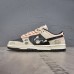 SB Dunk Low Running Shoes-White/Black-6470654