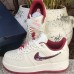 AIR FORCE 1‘07 AF1 Running Shoes-White/Red-5176464