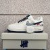 Air Force 1 AF1 Running Shoes-White/Navy Blue-1708486