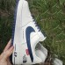 Air Force 1 AF1 Running Shoes-White/Navy Blue-1708486
