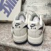 Air Force 1 AF1 Running Shoes-White/Navy Blue-1708486