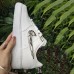 Air Force 1'07 Premium Molten Metal Running Shoes-White/Silver-3801639
