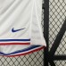 2024 France Home Shorts White Shorts Jersey-9594280