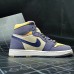 Air​ Jordan 1 ​High AJ1 Running Shoes-Purple/Khaki-4760961