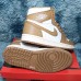 Air​ Jordan 1 ​High AJ1 Running Shoes-Khaki/White-5690673