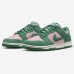 SB Dunk Low Running Shoes-Pink/Green-204747