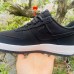 AIR FORCE 1 ‘07 AF1 Running Shoes-Black/White-159393