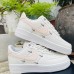 AIR FORCE 1 ‘07 AF1 Running Shoes-White/Pink-9848934