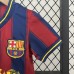 Retro 09/10 Kids Barcelona Home Navy Blue Red Kids Jersey Kit short Sleeve (Shirt + Short)-9269961