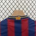 Retro 09/10 Kids Barcelona Home Navy Blue Red Kids Jersey Kit short Sleeve (Shirt + Short)-9269961