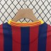 Retro 13/14 Kids Barcelona Home Navy Blue Red Kids Jersey Kit short Sleeve (Shirt + Short)-3351677