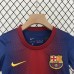 Retro 12/13 Kids Barcelona Home Navy Blue Red Kids Jersey Kit short Sleeve (Shirt + Short)-3277047