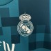 Retro 17/18 Kids Real Madrid Third Away Blue Kids Jersey Kit short Sleeve (Shirt + Short)-4245411