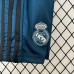 Retro 17/18 Kids Real Madrid Third Away Blue Kids Jersey Kit short Sleeve (Shirt + Short)-4245411