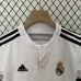 Retro 14/15 Kids Real Madrid Home White Kids Jersey Kit short Sleeve (Shirt + Short)-3894460