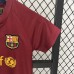 Retro 08/09 Kids Barcelona Home Navy Blue Red Kids Jersey Kit short Sleeve (Shirt + Short)-6550816